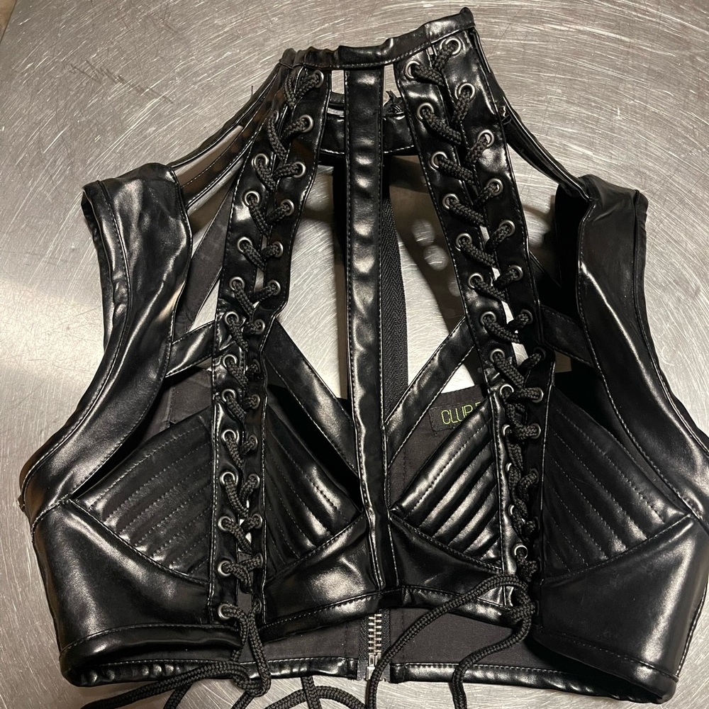 Rude Awakening Harness Bra Top
